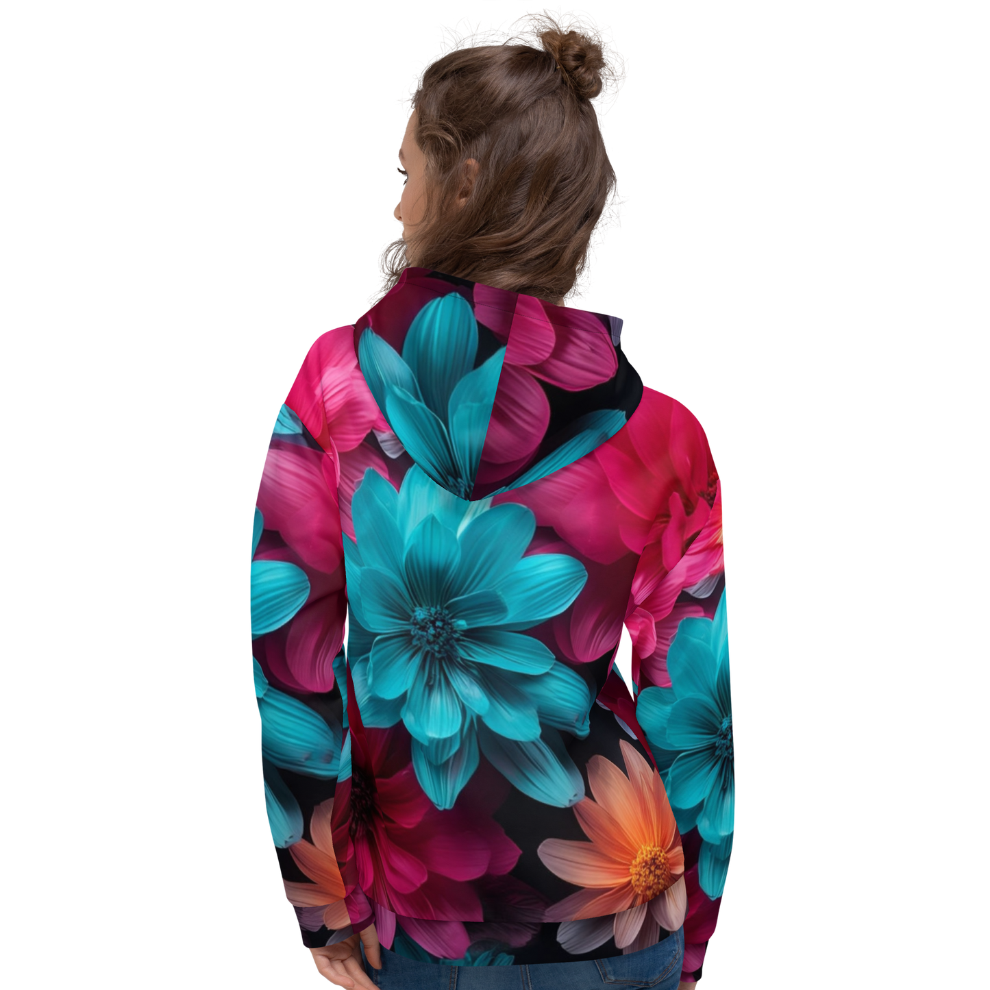 "Floral Fantasy" Unisex Hoodie