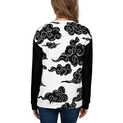 Black & White Cloud Unisex Sweatshirt