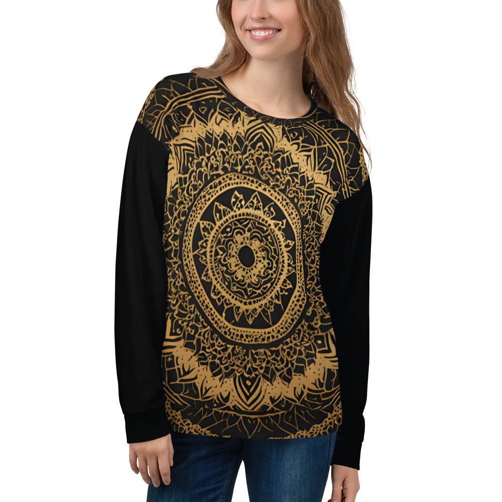 "Golden Mandala" Unisex Sweatshirt