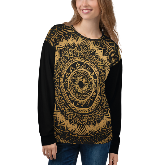 "Golden Mandala" Unisex Sweatshirt