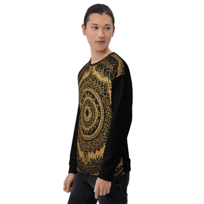 "Golden Mandala" Unisex Sweatshirt