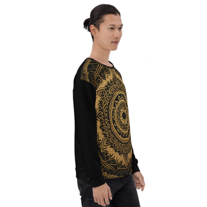 "Golden Mandala" Unisex Sweatshirt