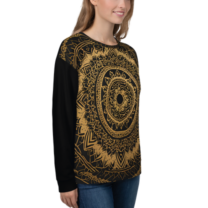 "Golden Mandala" Unisex Sweatshirt