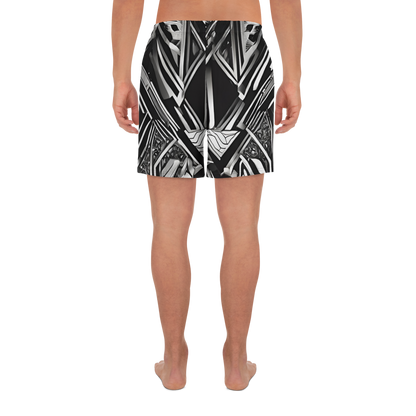 Geometric Vibe Athletic Shorts