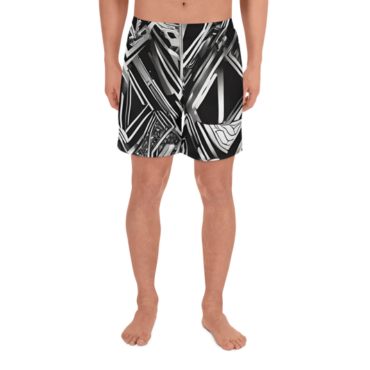 Geometric Vibe Athletic Shorts