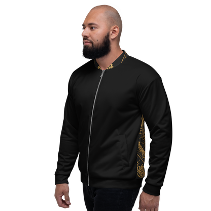 "Golden Mandala" Bomber Jacket