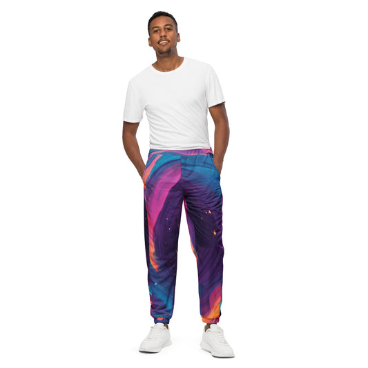 Vibrant Galaxy Unisex Track Pants