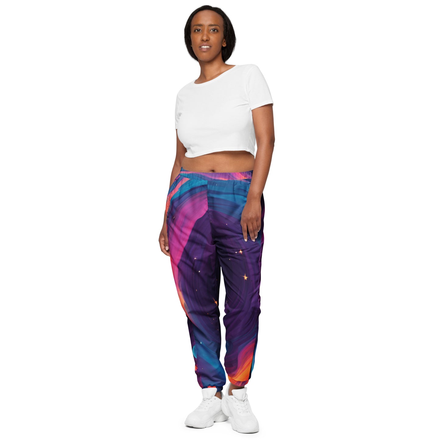 Vibrant Galaxy Unisex Track Pants