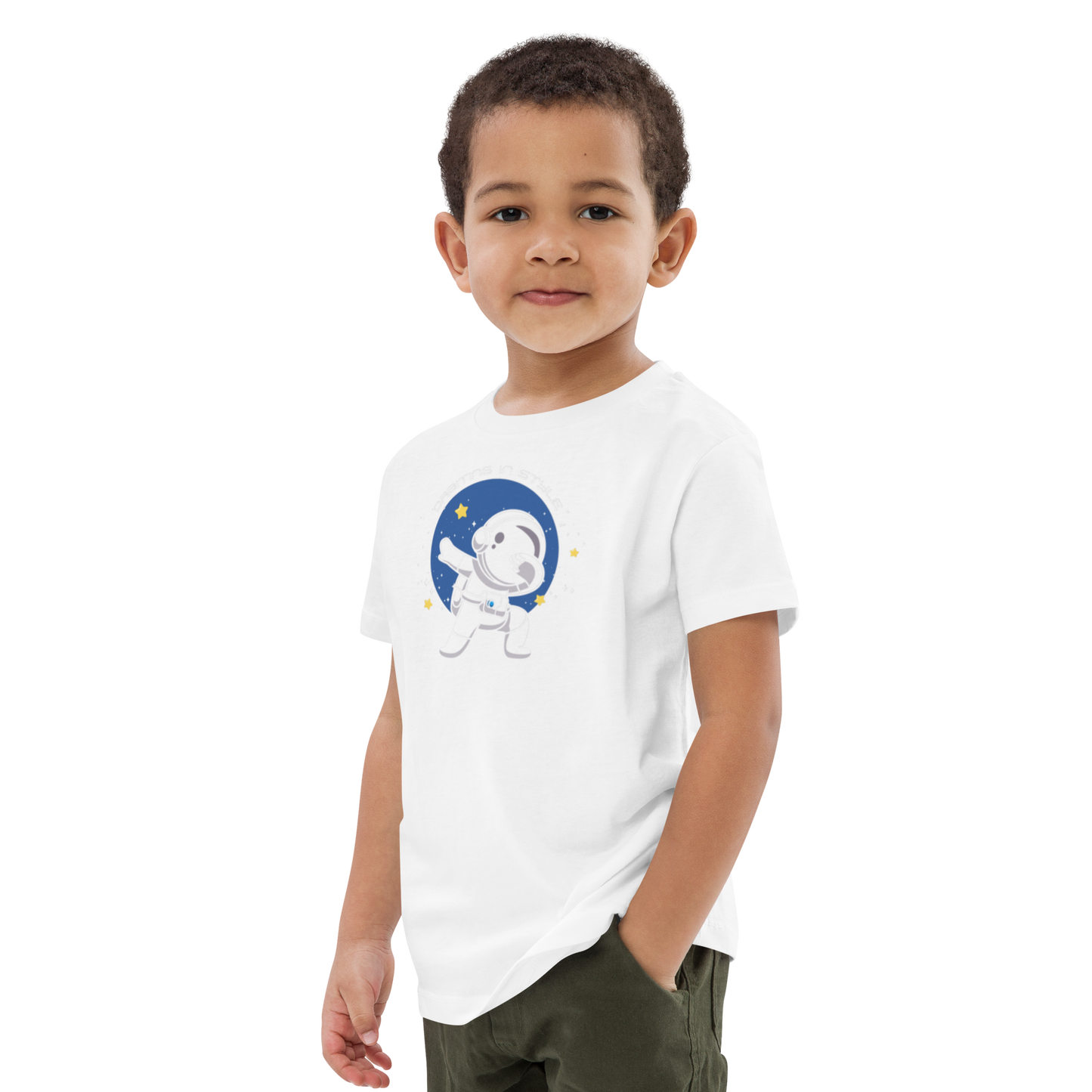 Astronaut Dreams Organic Kids T-Shirt