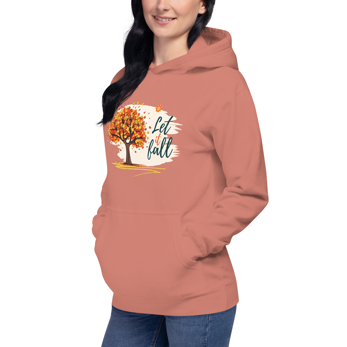 "Let It Fall" Autumn Hoodie