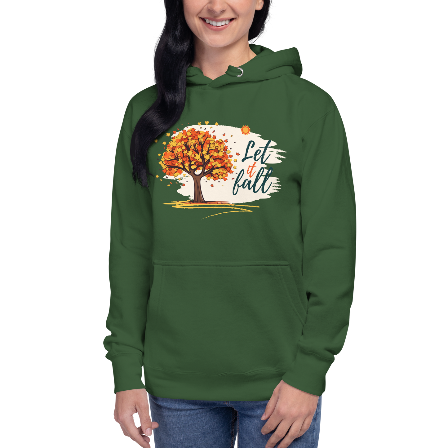 "Let It Fall" Autumn Hoodie