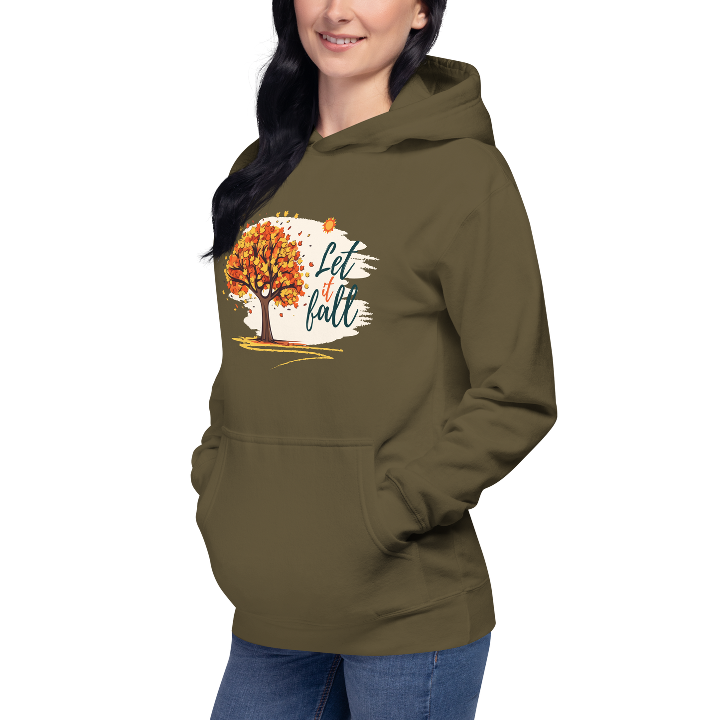 "Let It Fall" Autumn Hoodie