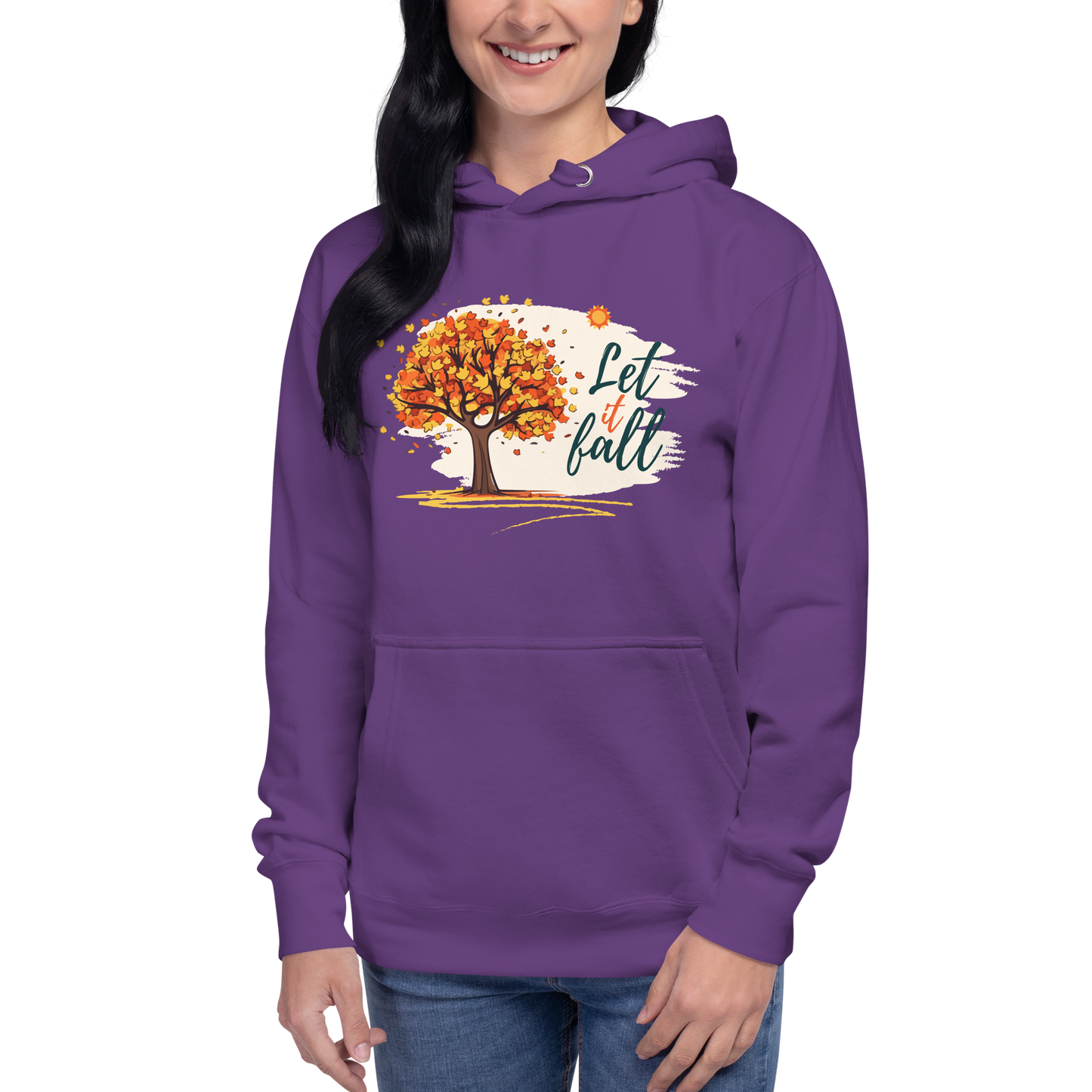 "Let It Fall" Autumn Hoodie