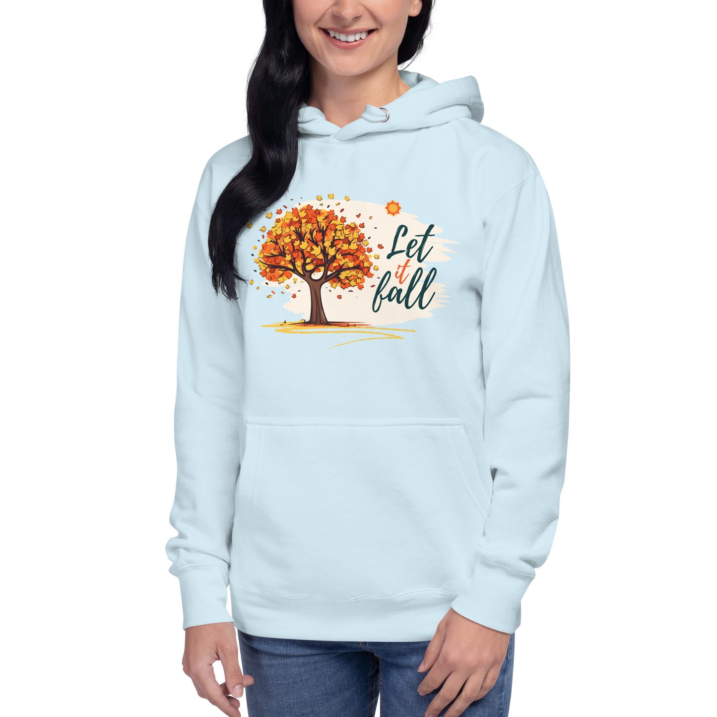 "Let It Fall" Autumn Hoodie