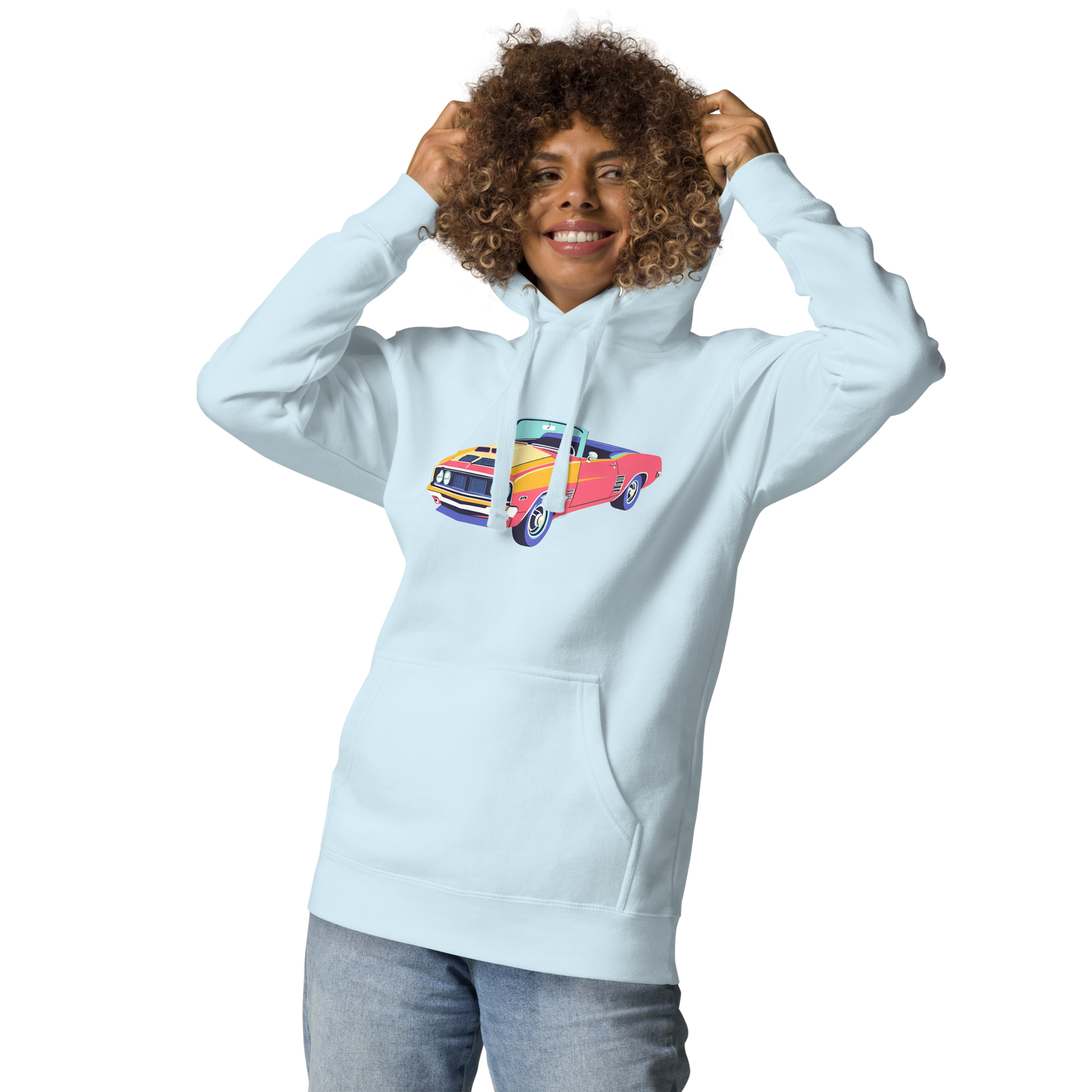 "Classic Muscle Car" Unisex Hoodie