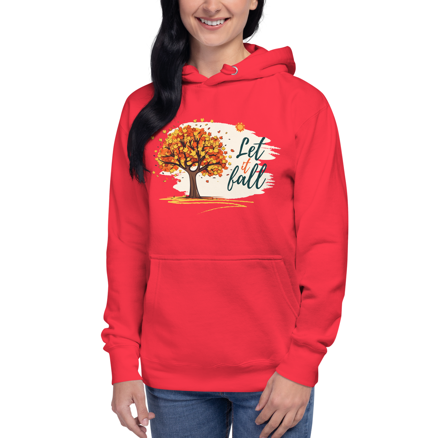 "Let It Fall" Autumn Hoodie