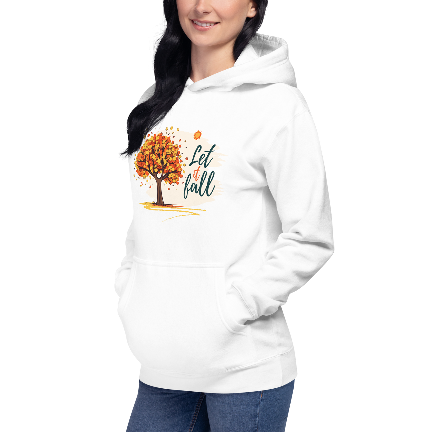 "Let It Fall" Autumn Hoodie