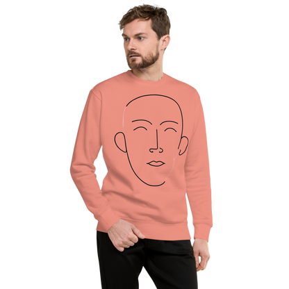 "Abstract Face" Premium Sweatshirt