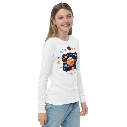 "Outer Space Adventure" Youth Long Sleeve Tee